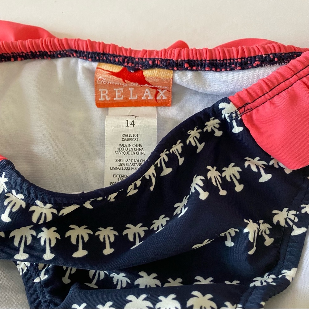 Relax Ruffled Bikini Bottom, Size 14 - Picture 3 of 5